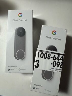 Google Nest Doorbell (2nd Gen) Wired - Ash Gray